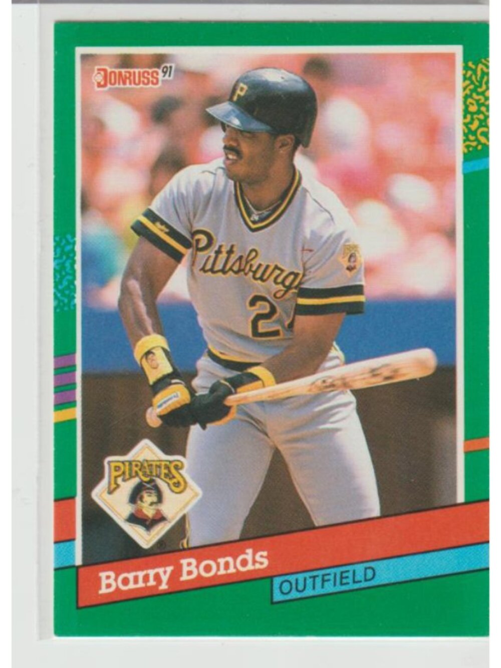 Barry Bonds 1991 Donruss Pittsburg Pirates #495